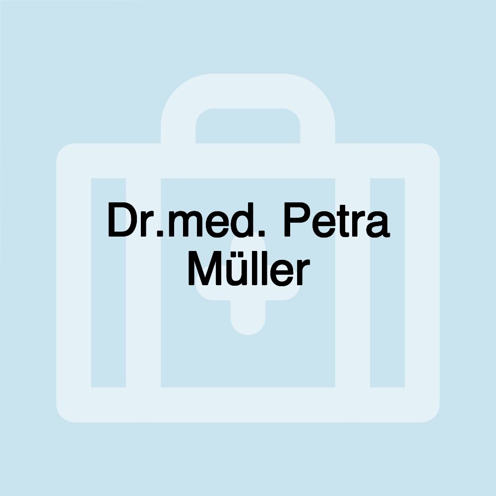 Dr.med. Petra Müller