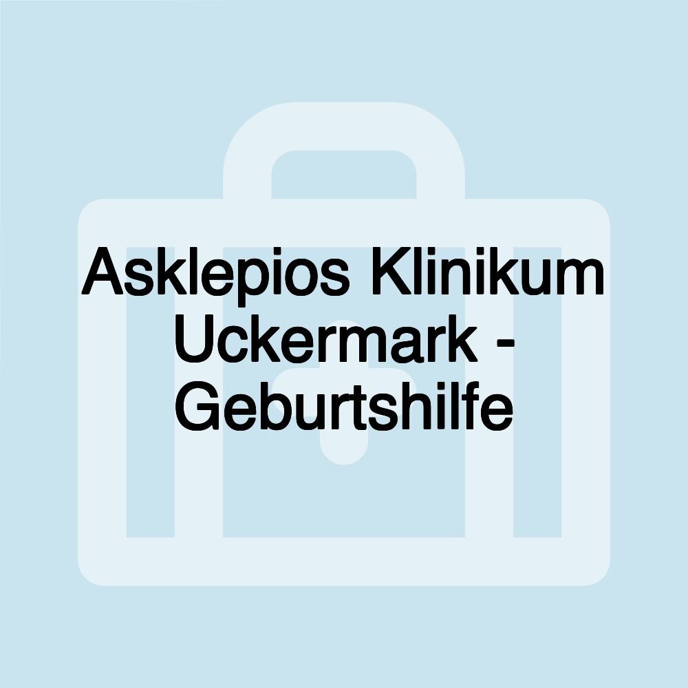 Asklepios Klinikum Uckermark - Geburtshilfe