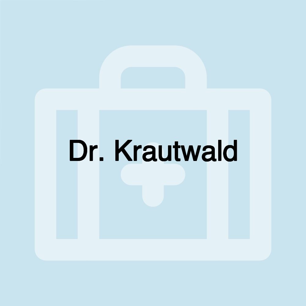 Dr. Krautwald