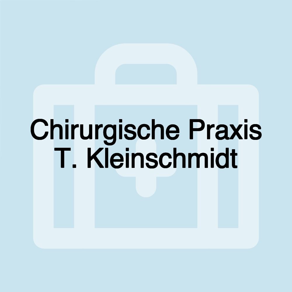 Chirurgische Praxis T. Kleinschmidt