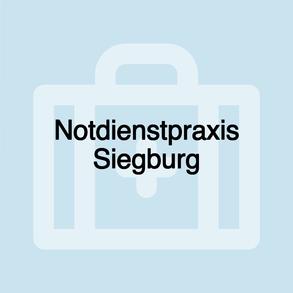 Notdienstpraxis Siegburg