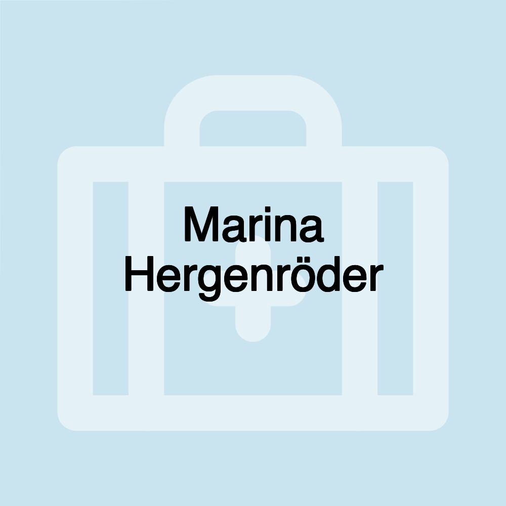 Marina Hergenröder