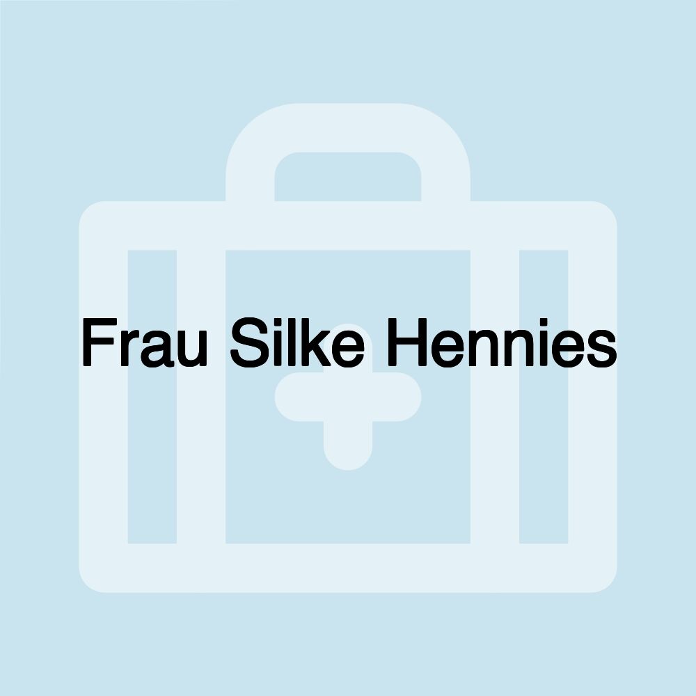 Frau Silke Hennies