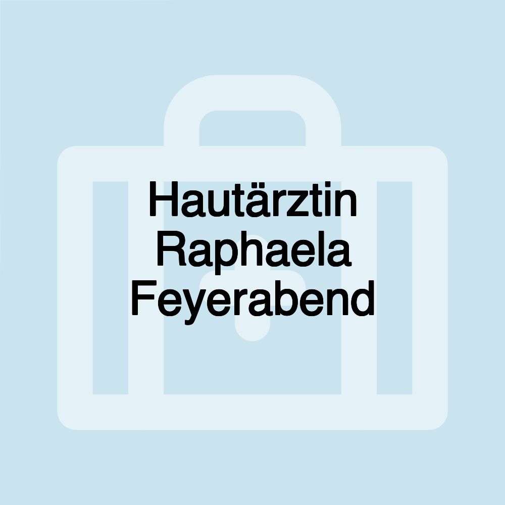 Hautärztin Raphaela Feyerabend