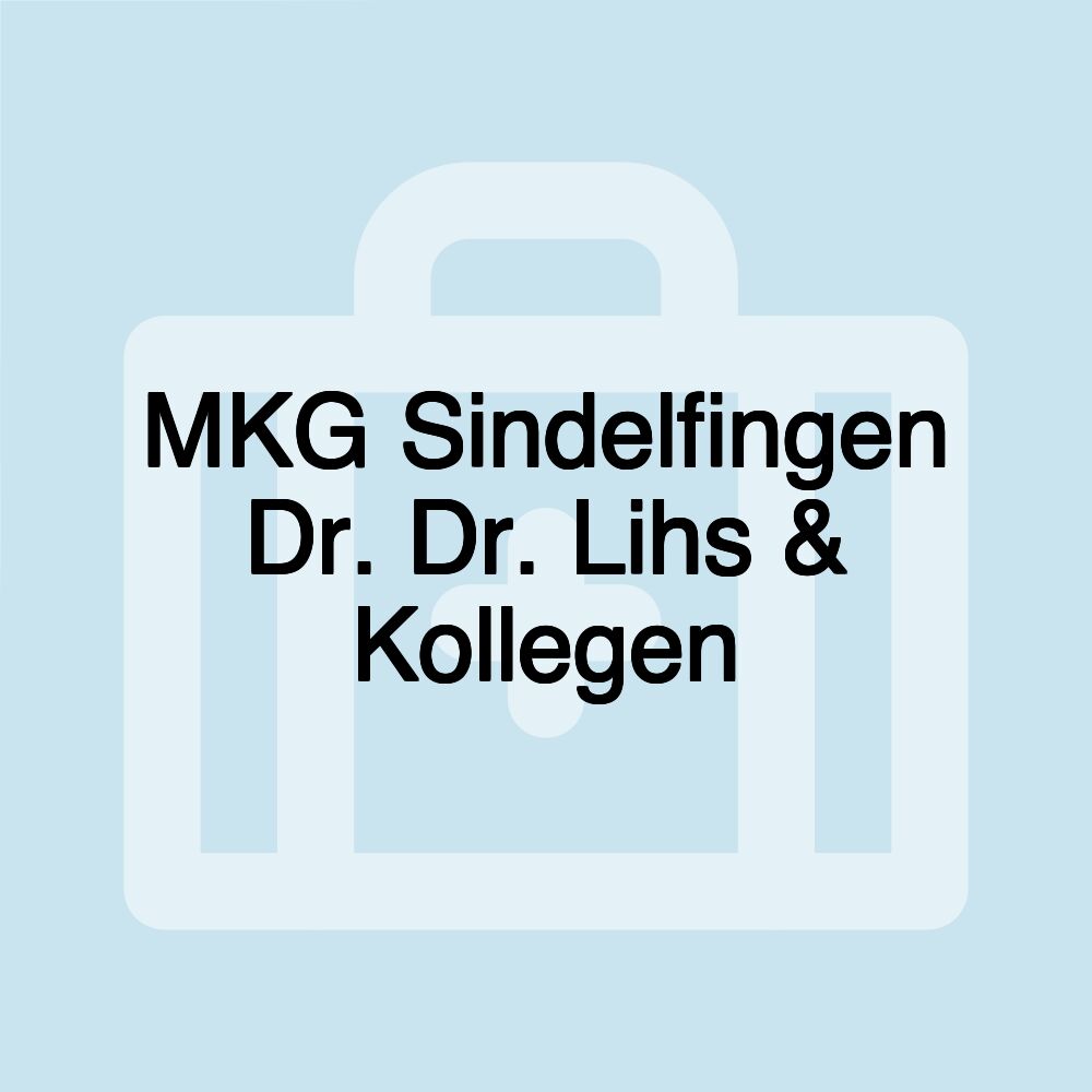 MKG Sindelfingen Dr. Dr. Lihs & Kollegen