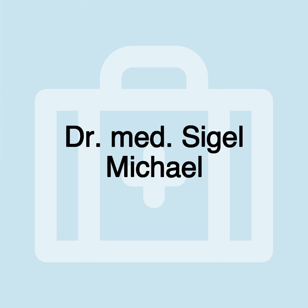 Dr. med. Sigel Michael