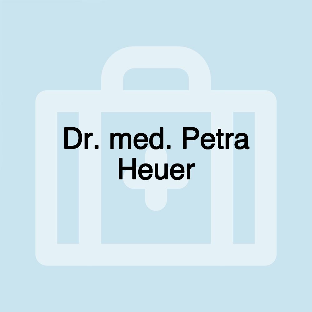 Dr. med. Petra Heuer