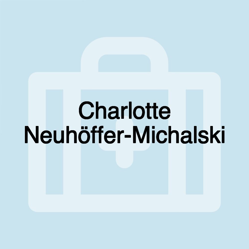 Charlotte Neuhöffer-Michalski