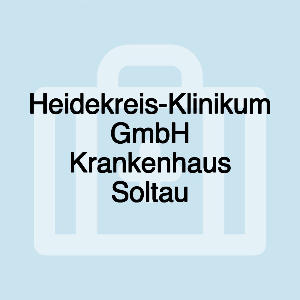 Heidekreis-Klinikum GmbH Krankenhaus Soltau