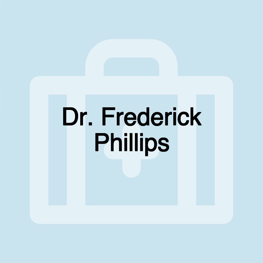 Dr. Frederick Phillips