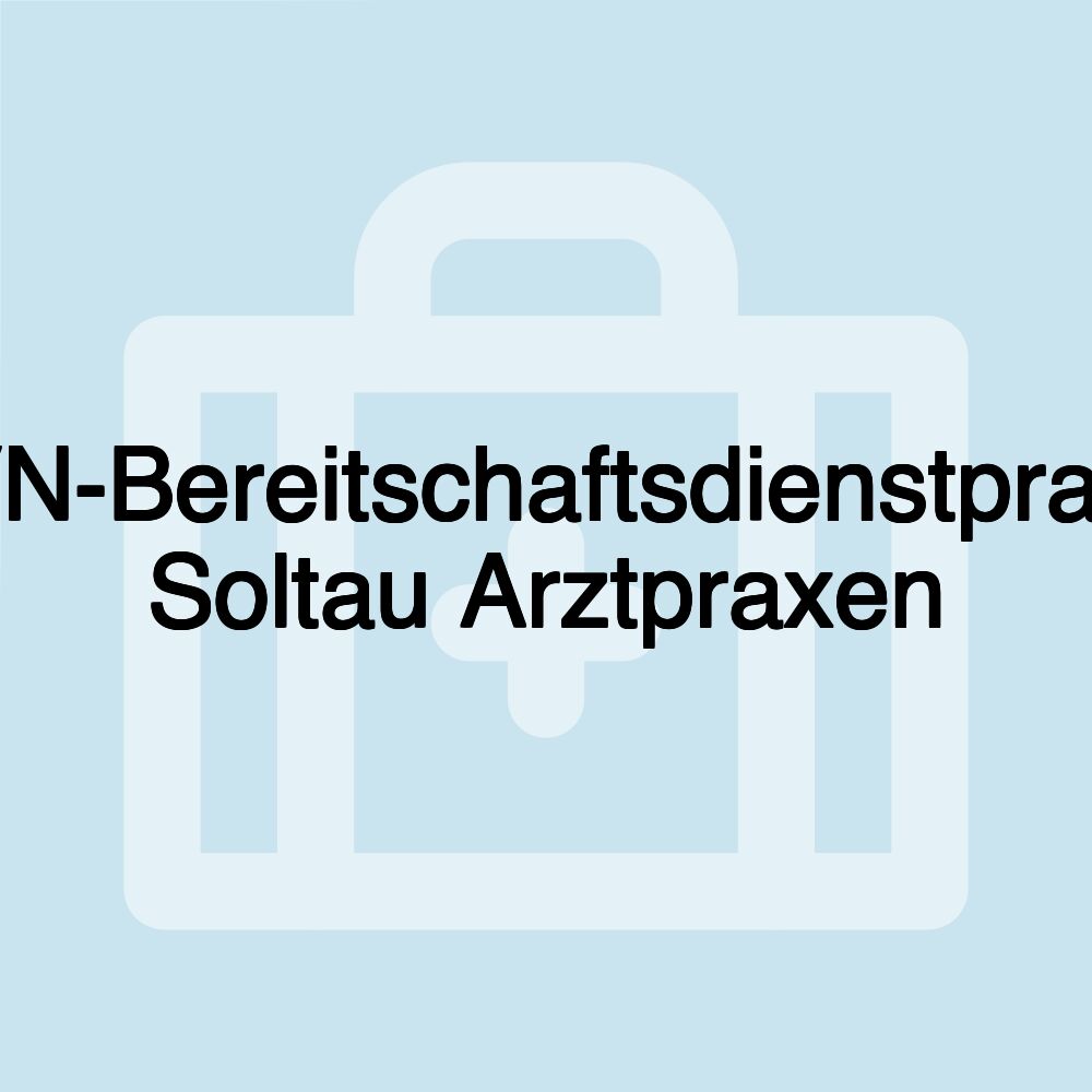 KVN-Bereitschaftsdienstpraxis Soltau Arztpraxen