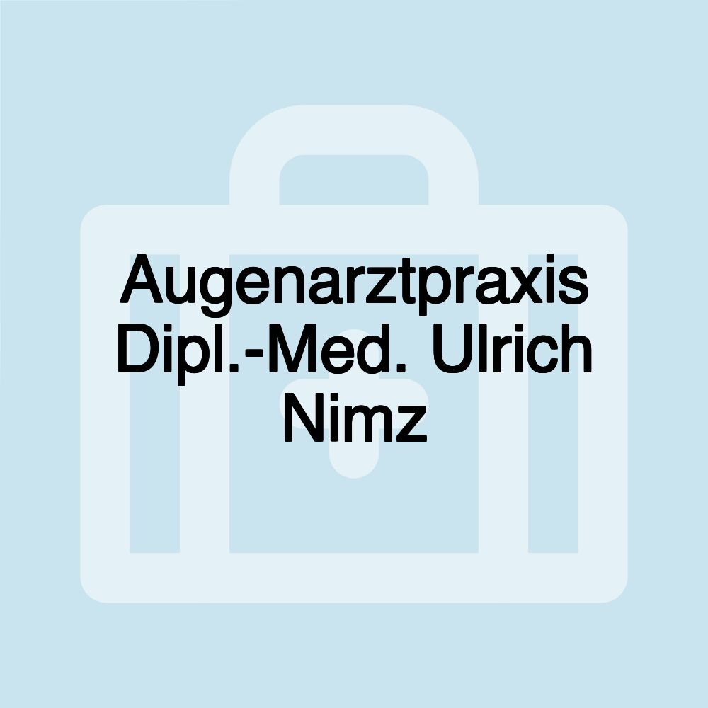 Augenarztpraxis Dipl.-Med. Ulrich Nimz