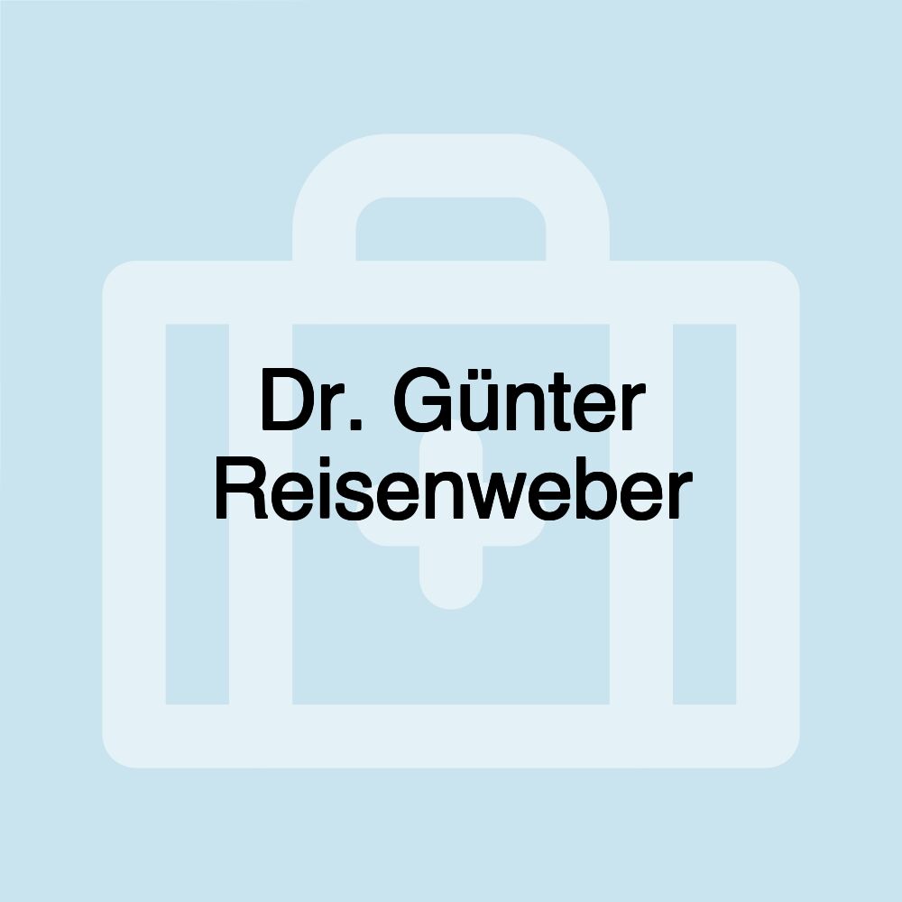 Dr. Günter Reisenweber