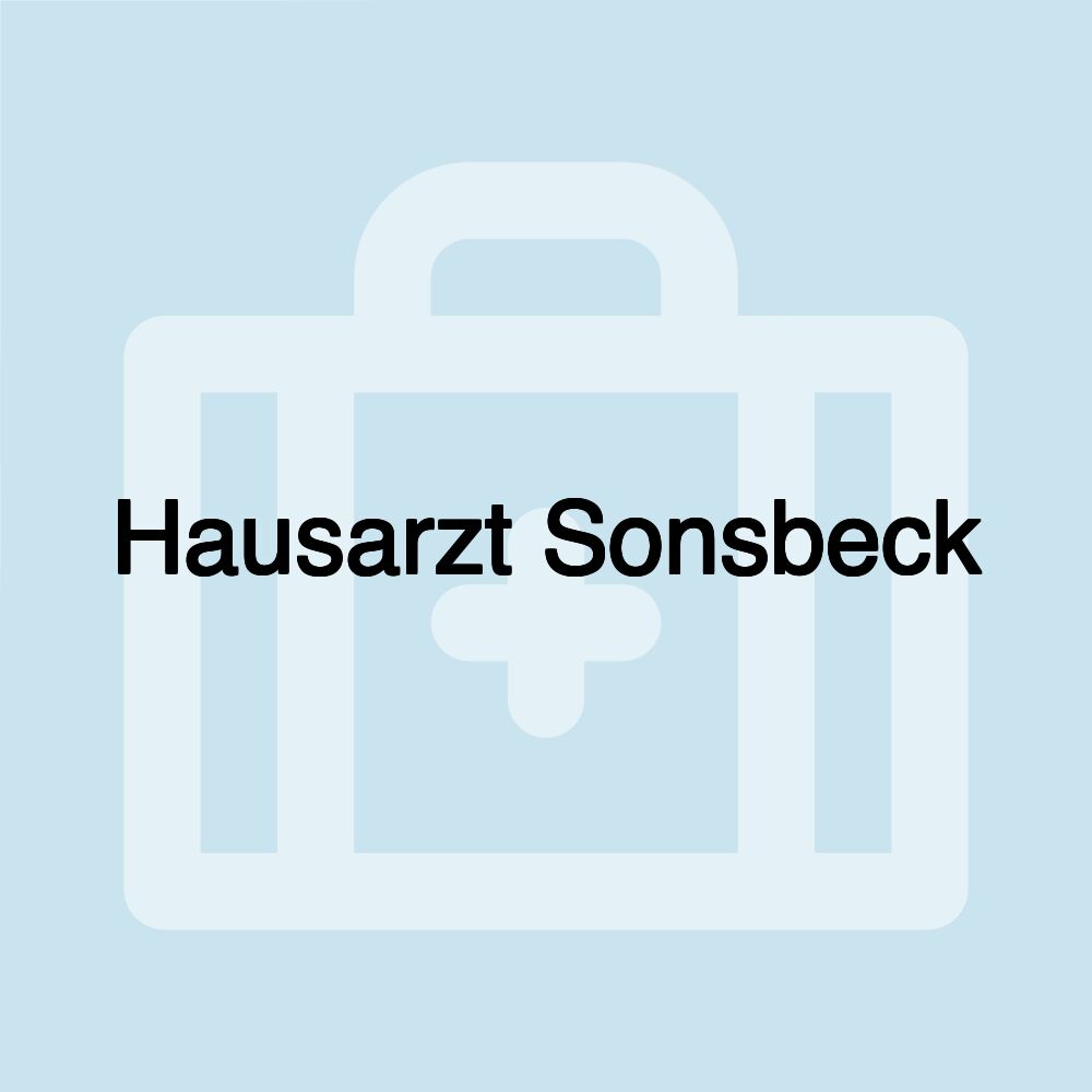 Hausarzt Sonsbeck