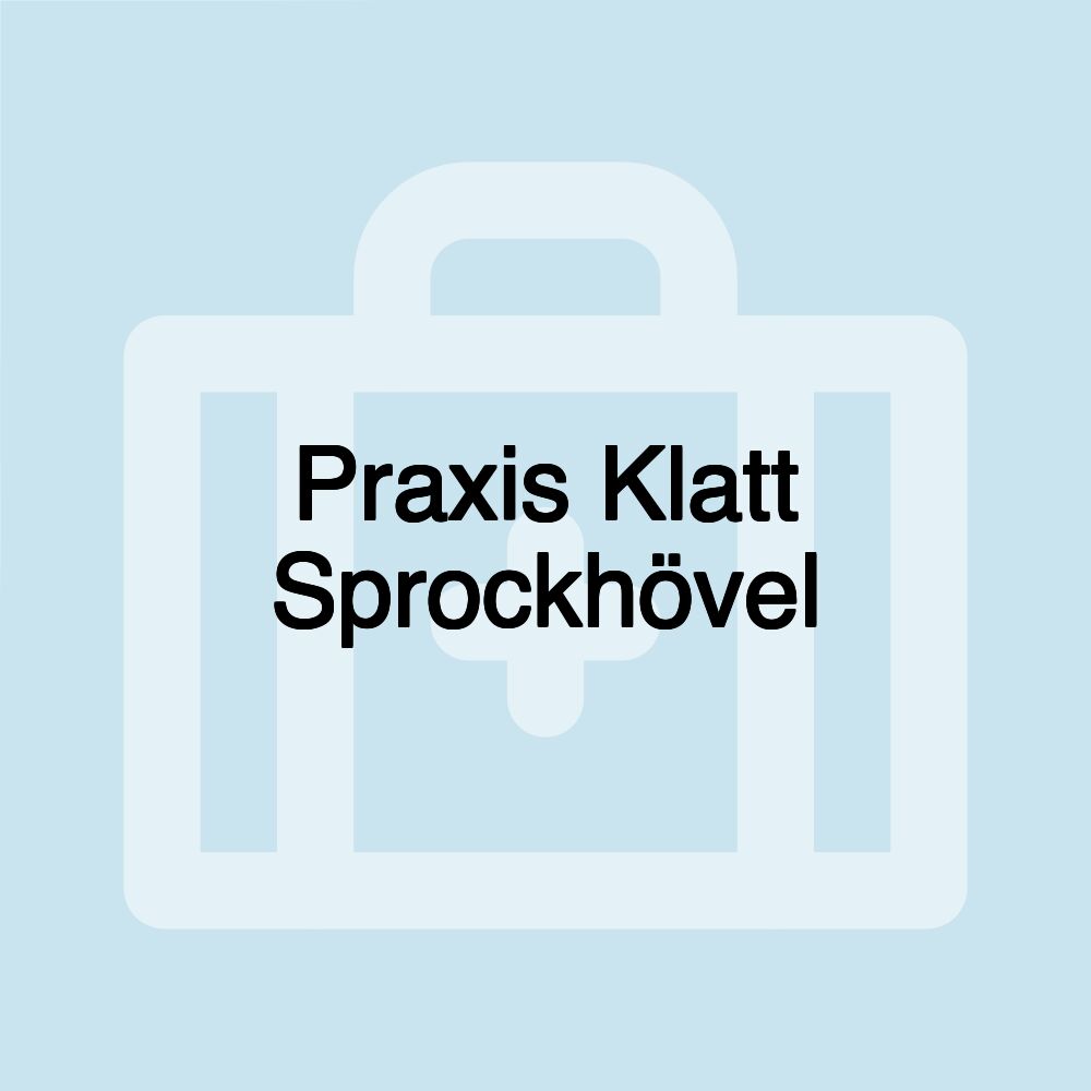 Praxis Klatt Sprockhövel