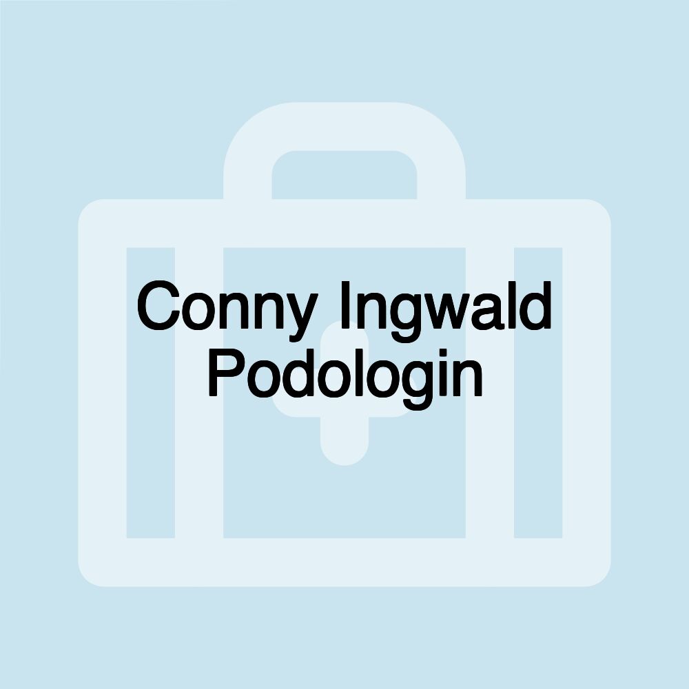 Conny Ingwald Podologin