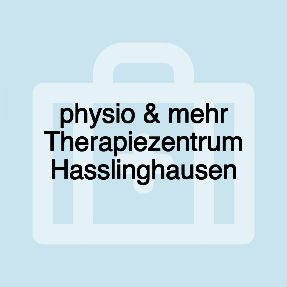 physio & mehr Therapiezentrum Hasslinghausen