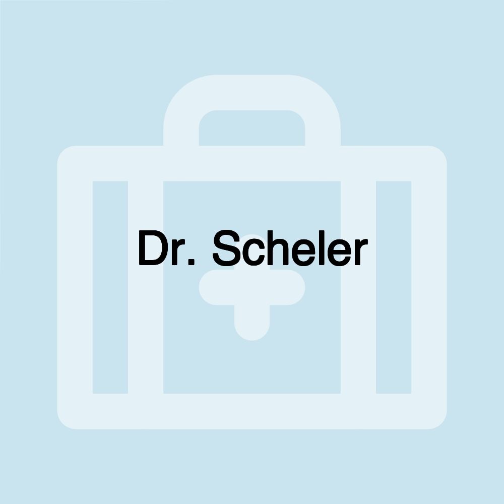 Dr. Scheler