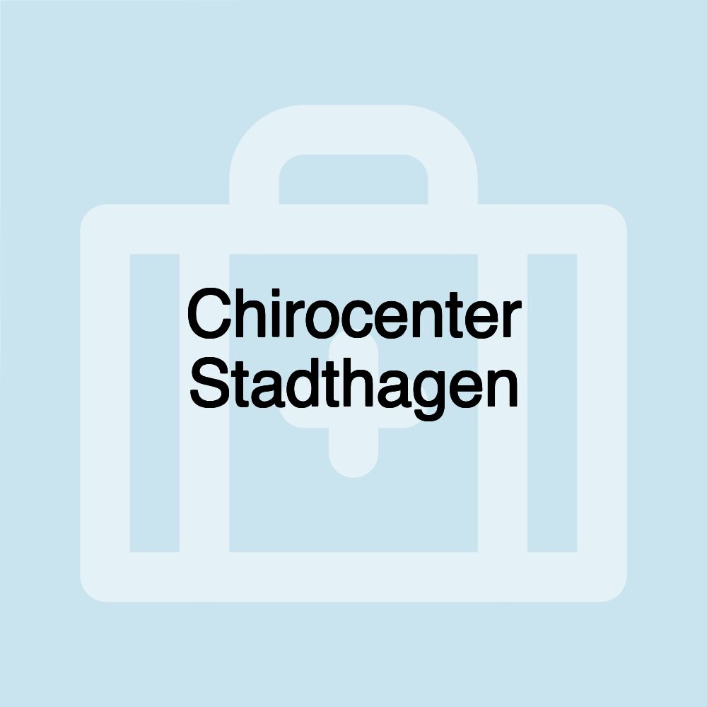 Chirocenter Stadthagen