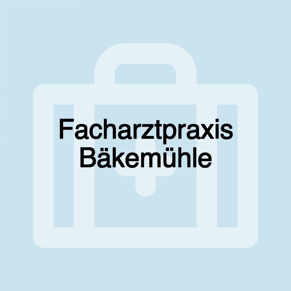 Facharztpraxis Bäkemühle