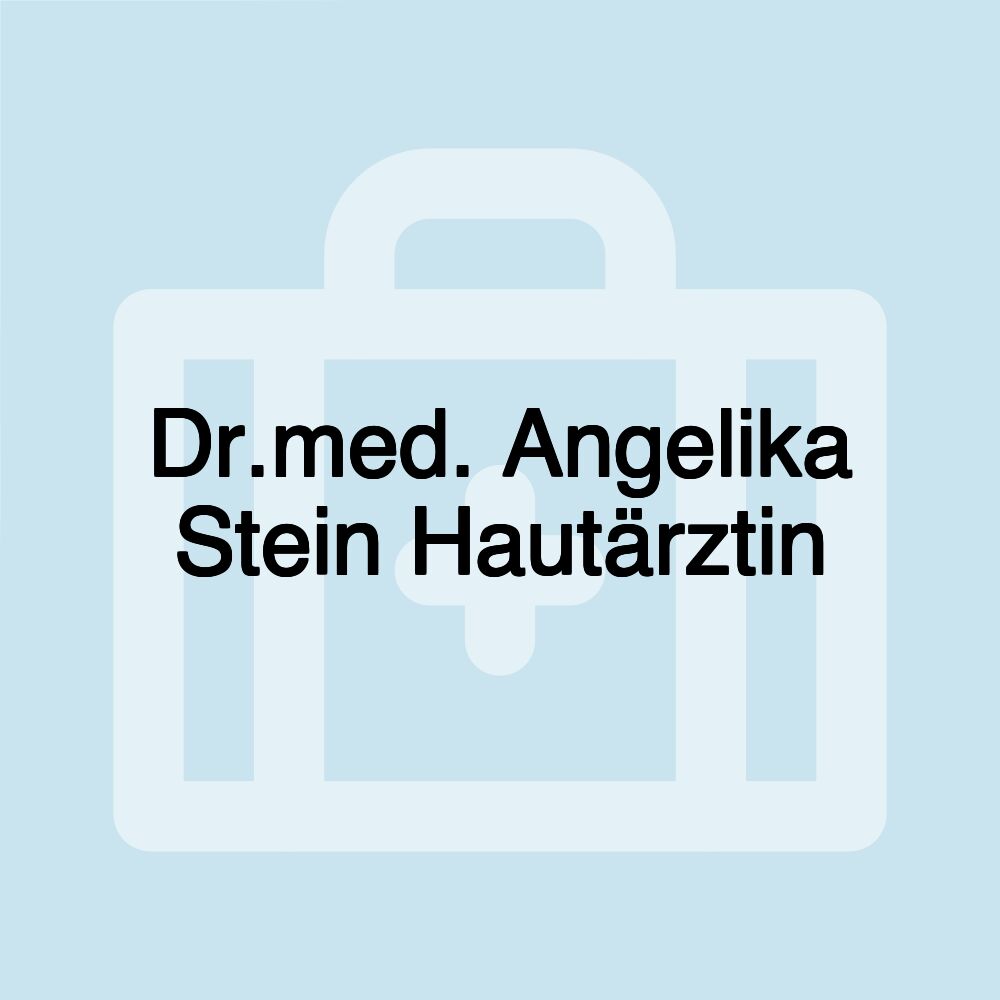 Dr.med. Angelika Stein Hautärztin