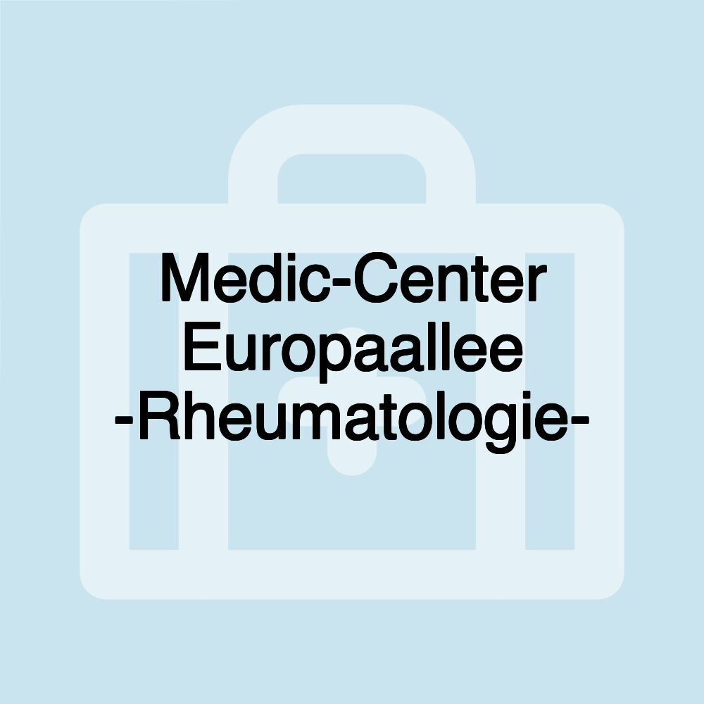 Medic-Center Europaallee -Rheumatologie-