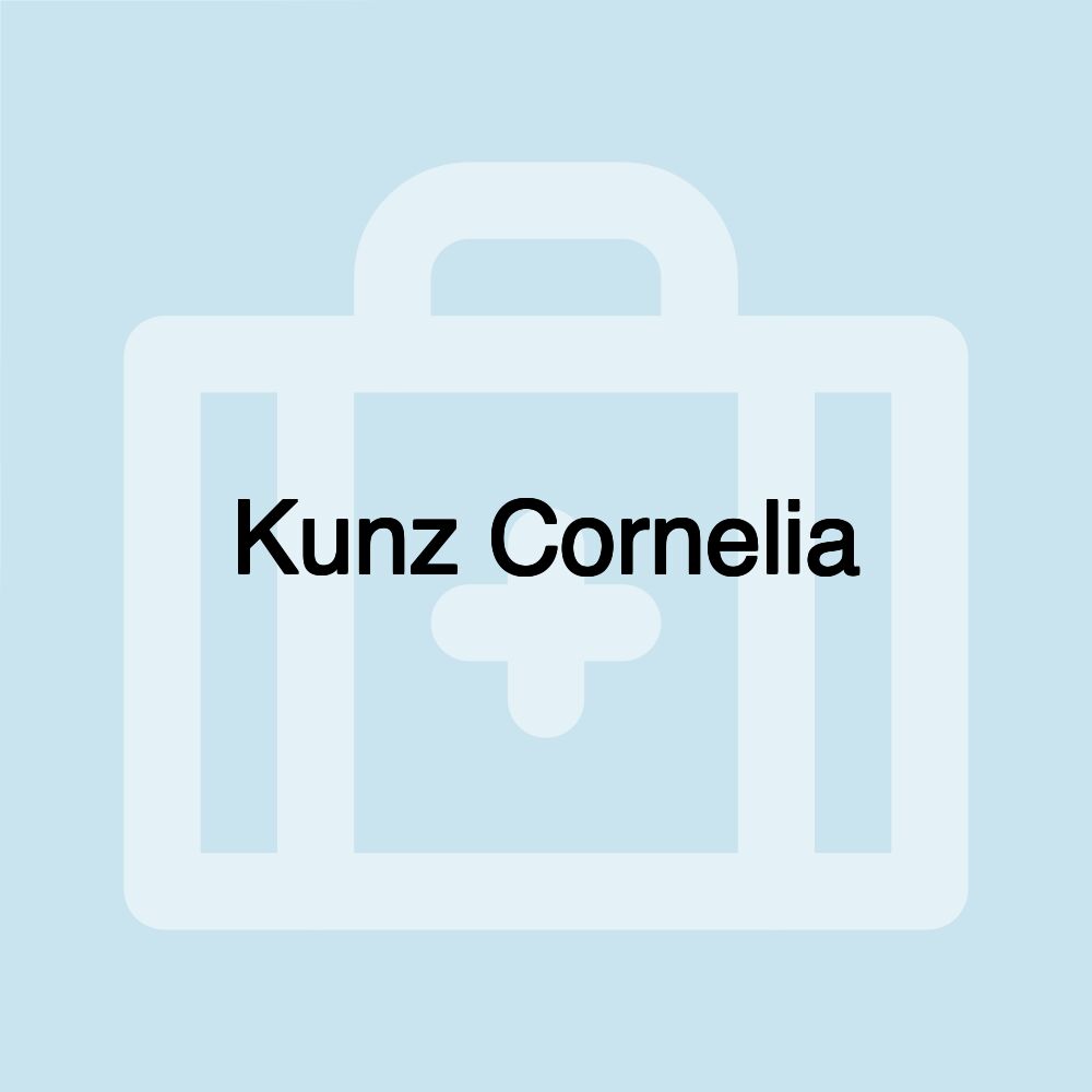 Kunz Cornelia