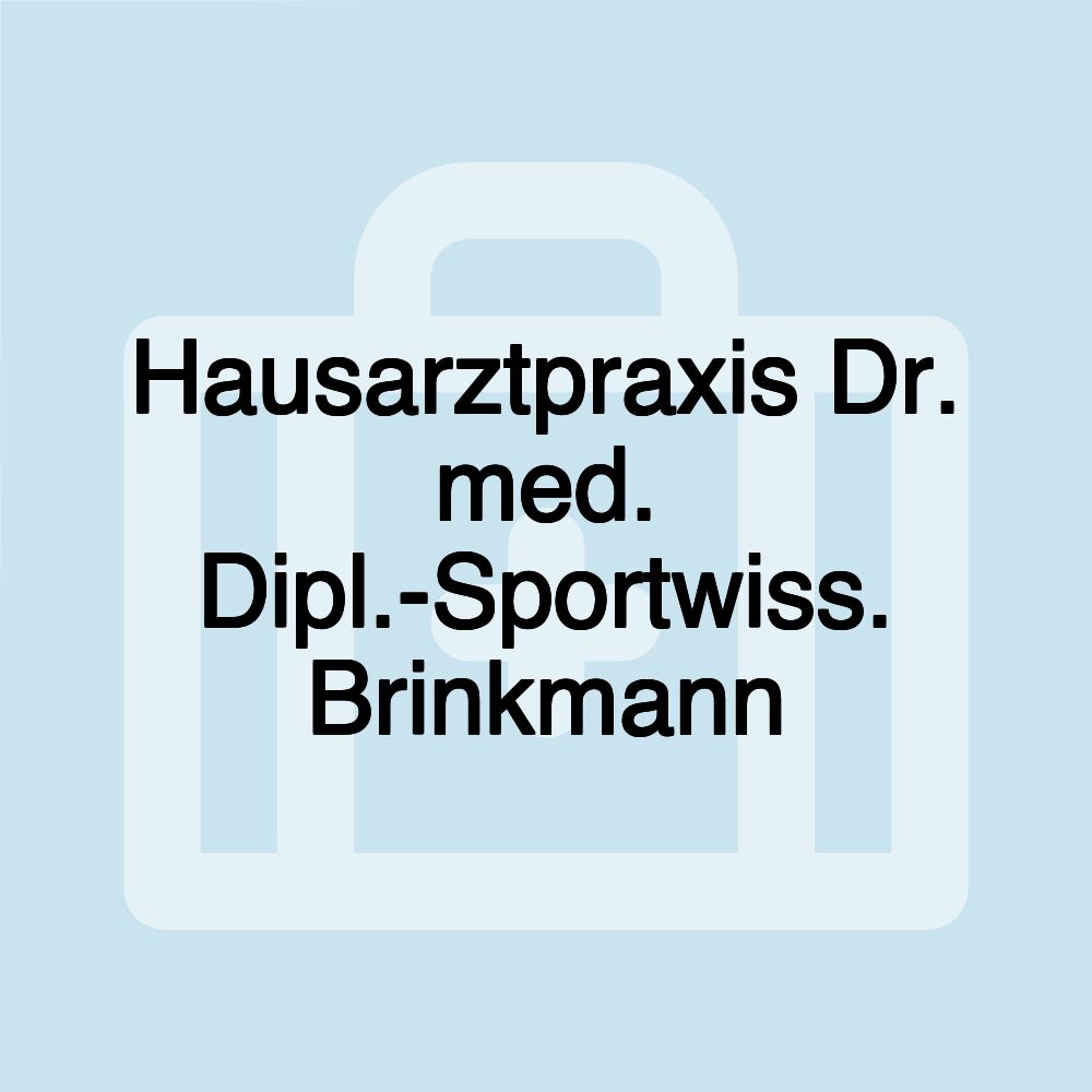 Hausarztpraxis Dr. med. Dipl.-Sportwiss. Brinkmann