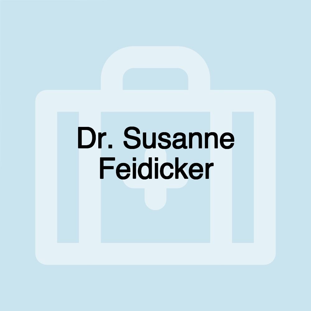 Dr. Susanne Feidicker