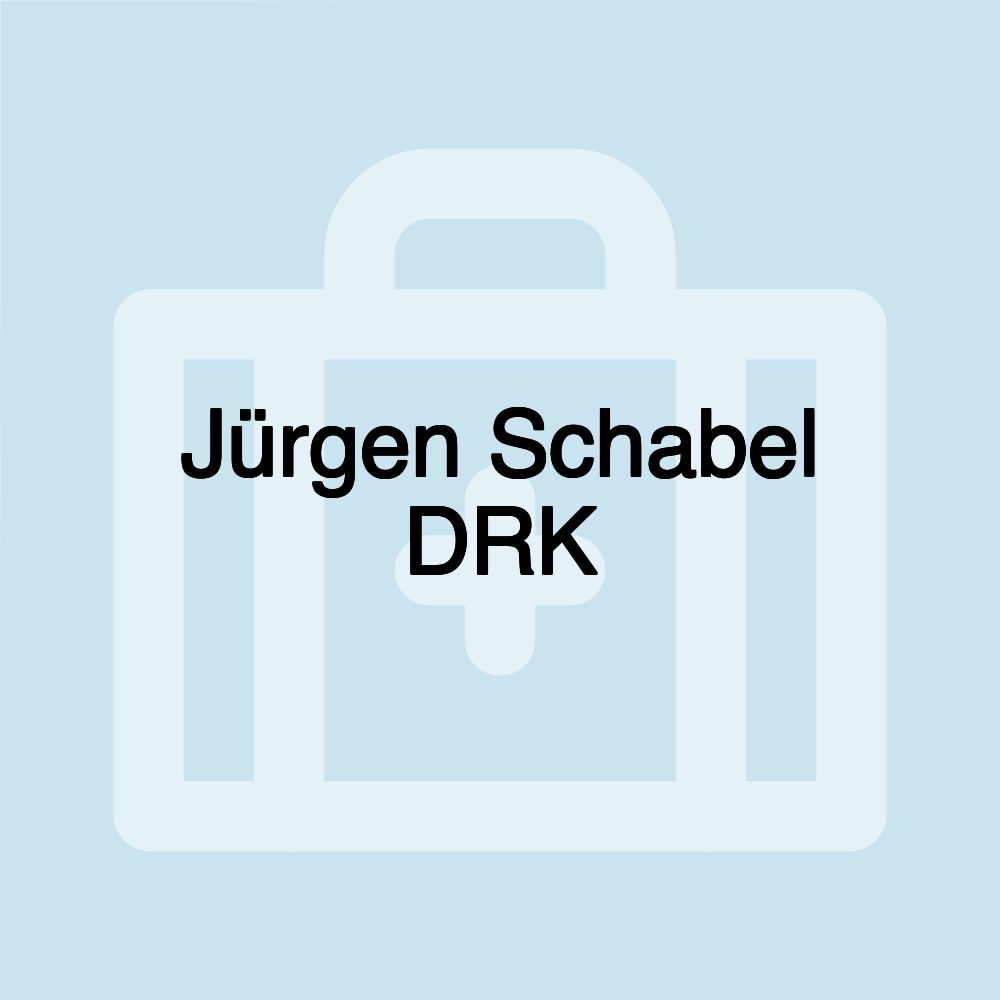 Jürgen Schabel DRK