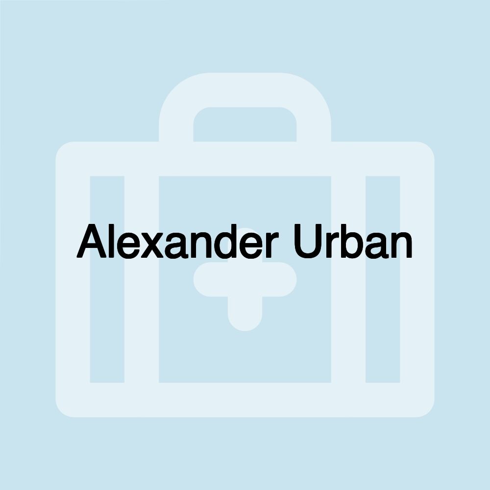 Alexander Urban