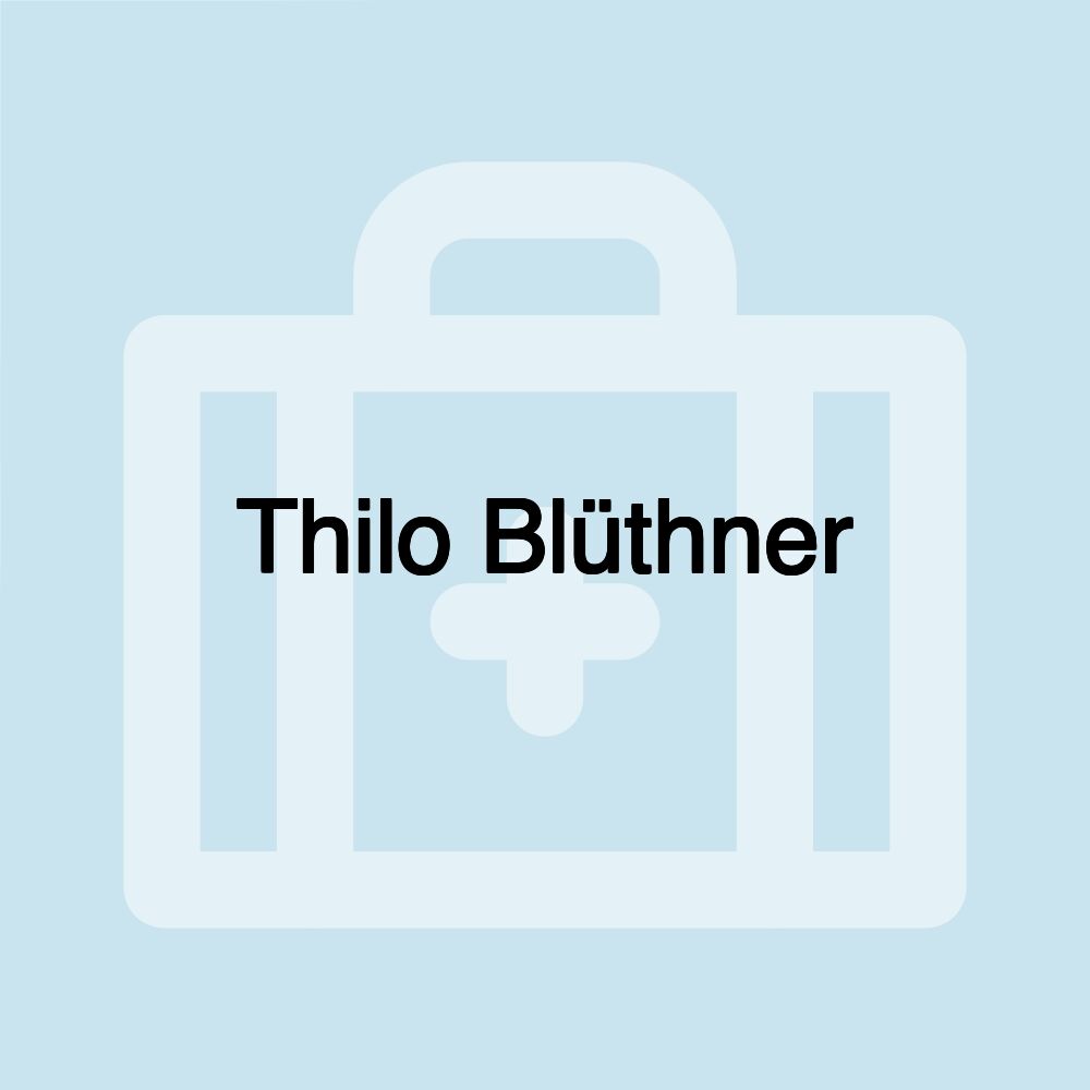 Thilo Blüthner