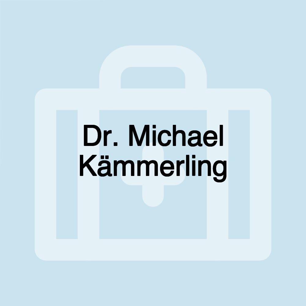 Dr. Michael Kämmerling