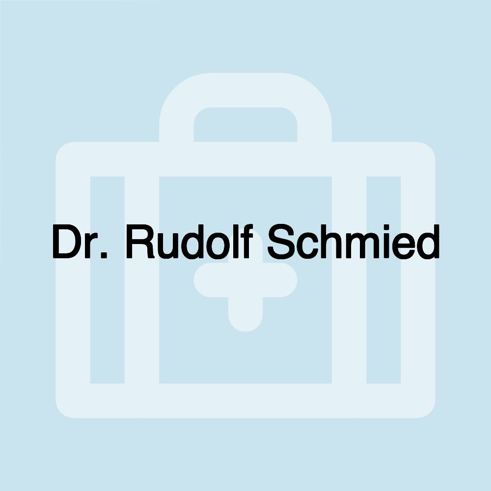 Dr. Rudolf Schmied