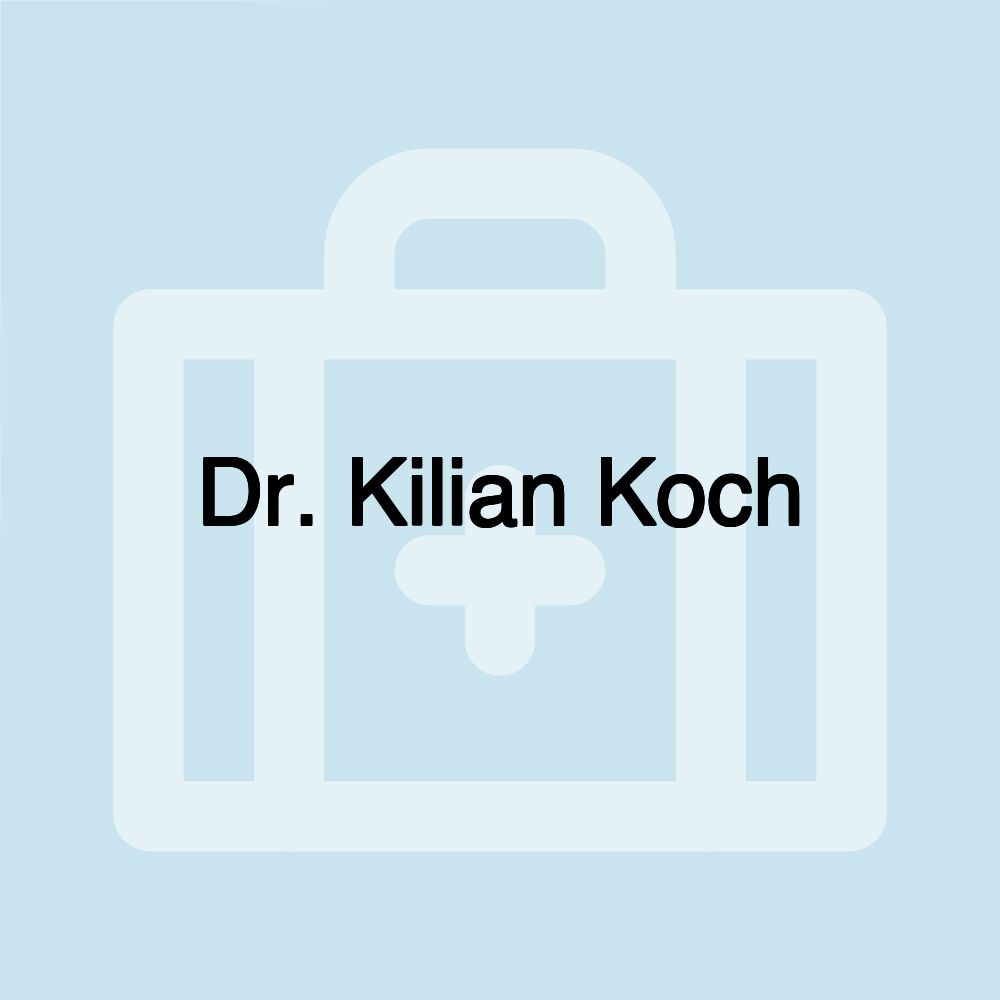 Dr. Kilian Koch