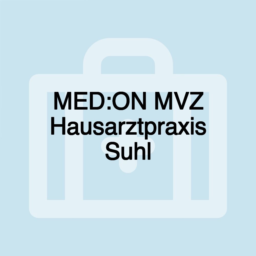 MED:ON MVZ Hausarztpraxis Suhl