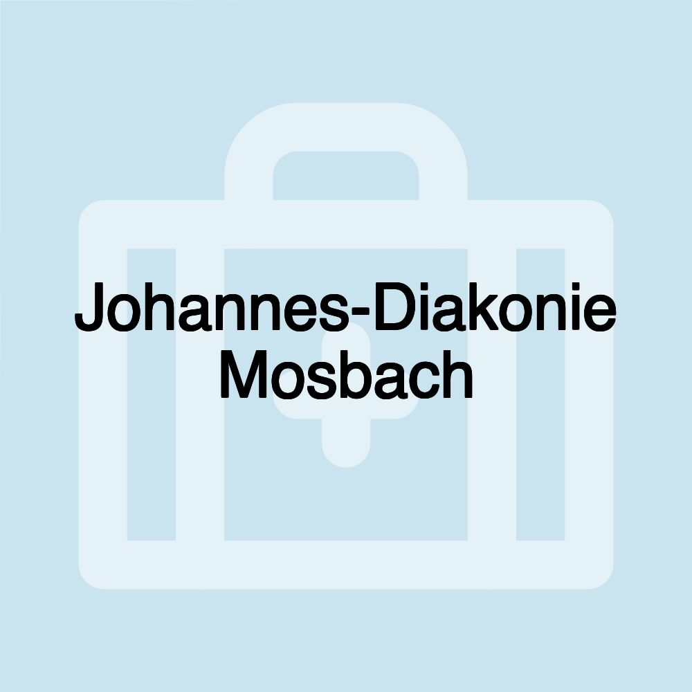 Johannes-Diakonie Mosbach