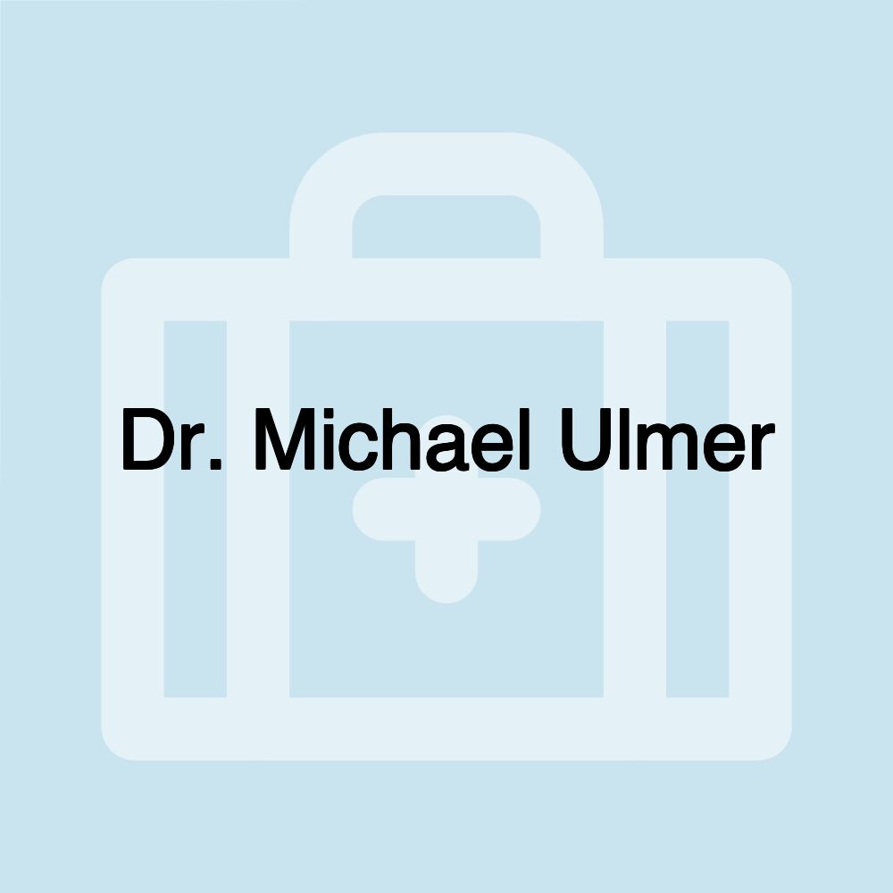 Dr. Michael Ulmer