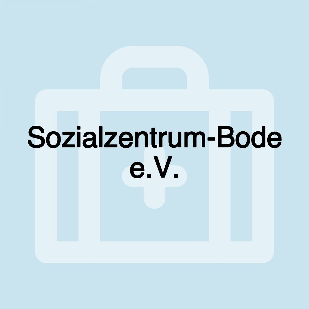 Sozialzentrum-Bode e.V.