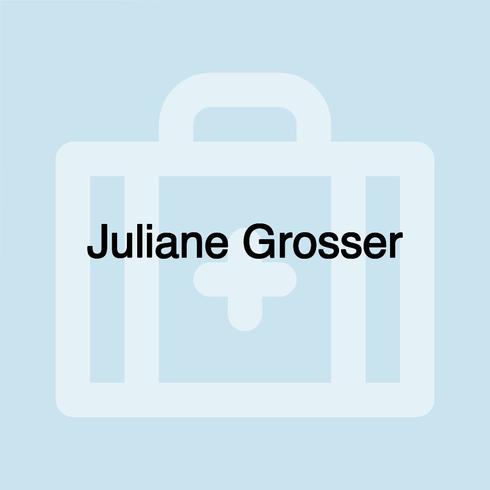 Juliane Grosser