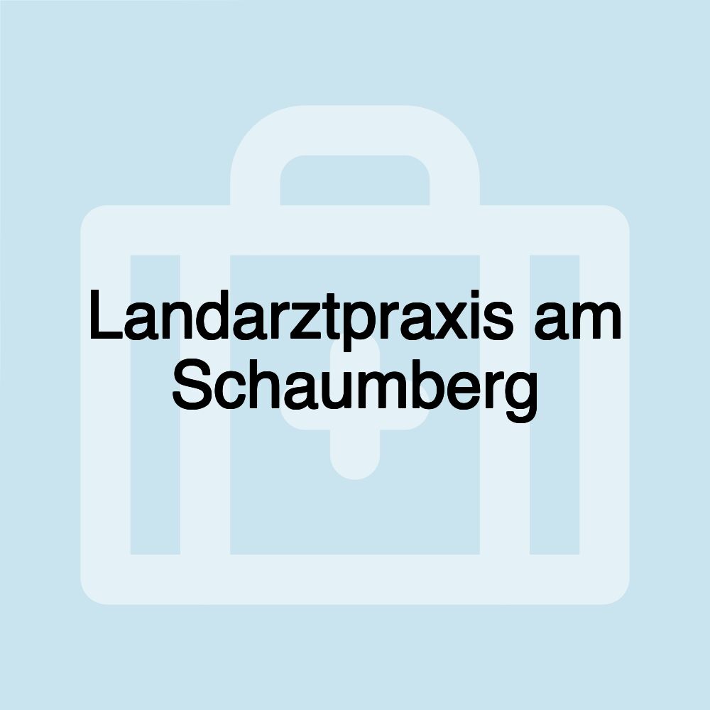 Landarztpraxis am Schaumberg