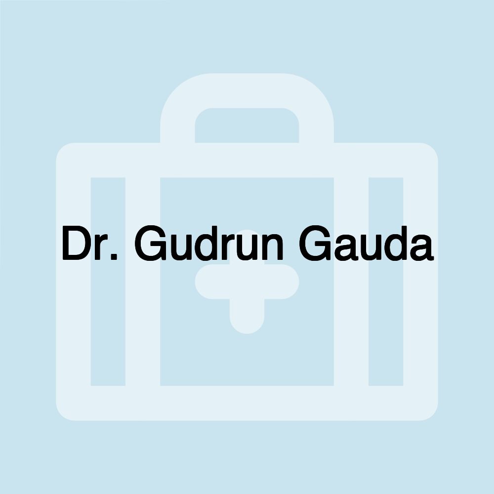 Dr. Gudrun Gauda