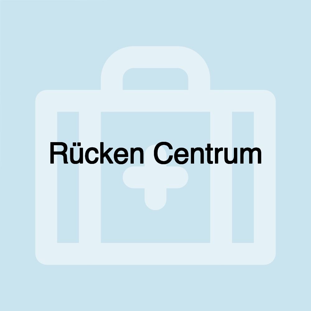 Rücken Centrum