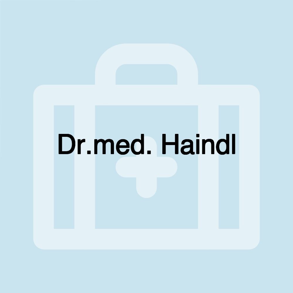 Dr.med. Haindl