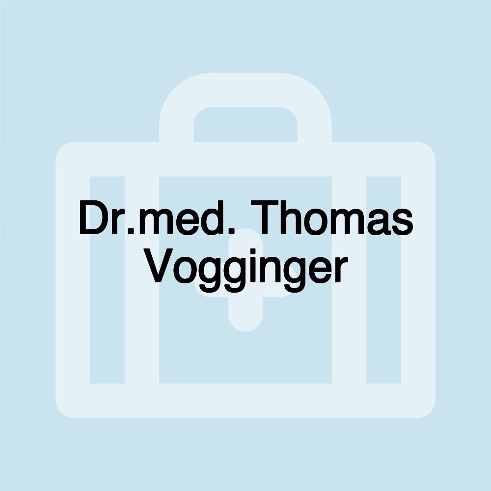 Dr.med. Thomas Vogginger