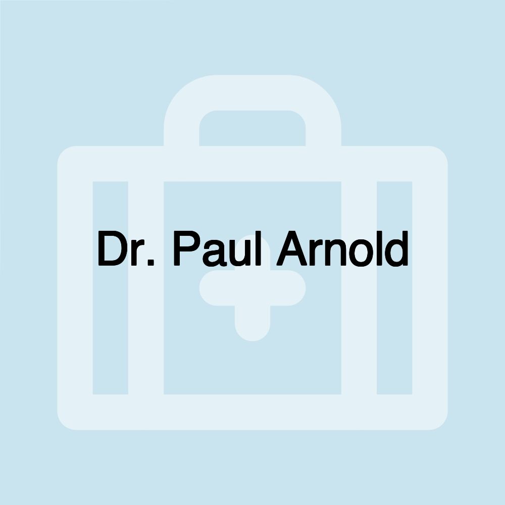 Dr. Paul Arnold