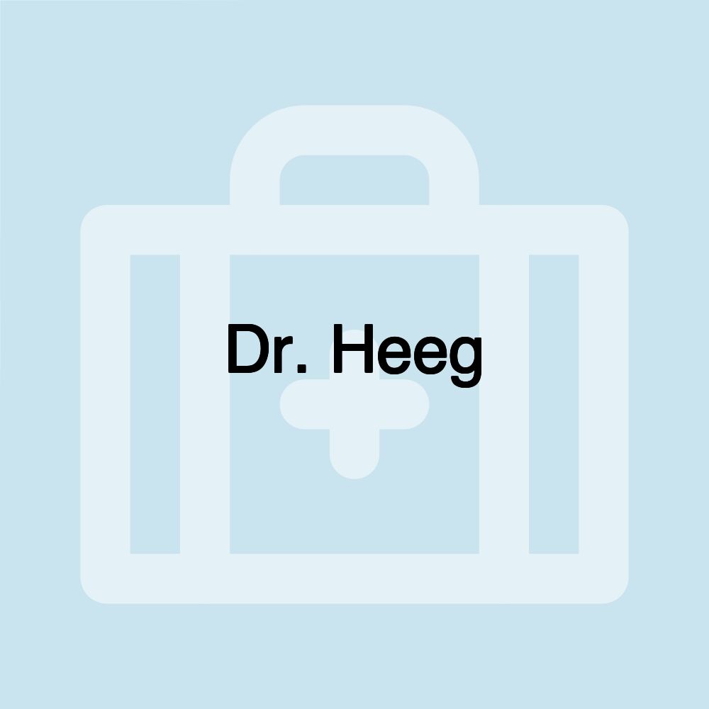 Dr. Heeg