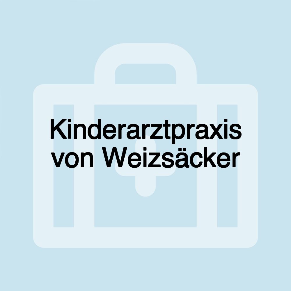 Kinderarztpraxis von Weizsäcker