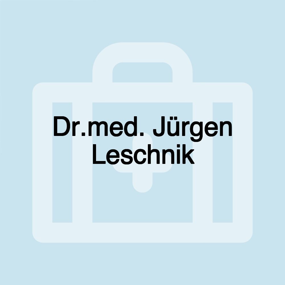 Dr.med. Jürgen Leschnik