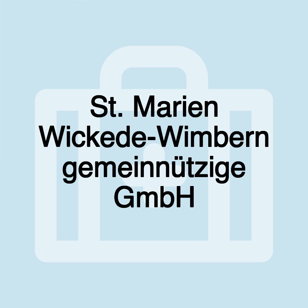 St. Marien Wickede-Wimbern gemeinnützige GmbH